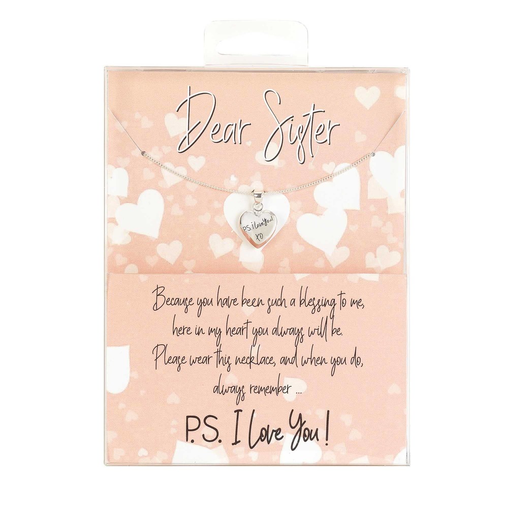 Dear Sister - PS I Love You Chain Necklaces